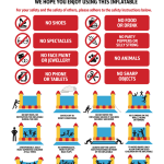 Bounce house safety rules